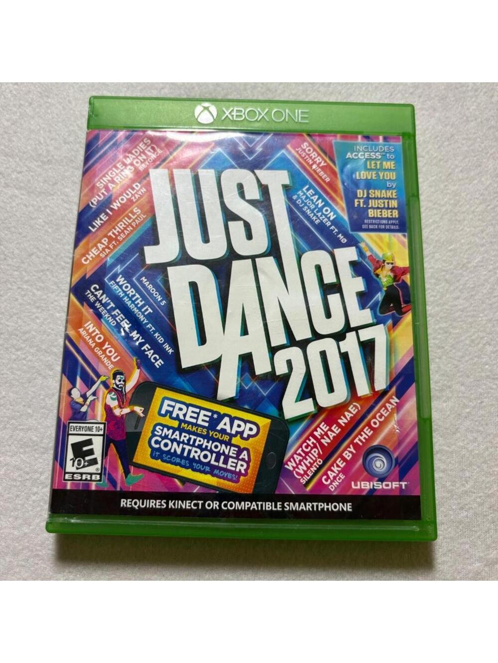 Just Dance 2017 Xbox One Game Disc Case Tested